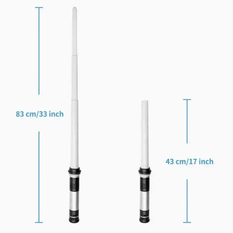 RGB Lightsaber Toy 2In1 Adjustable Sword for Kids Gift - ToylandEU