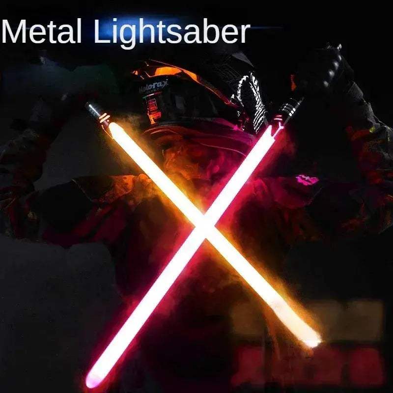 RGB Lightsaber Toy With 15 Color Modes And Sound FX - ToylandEU