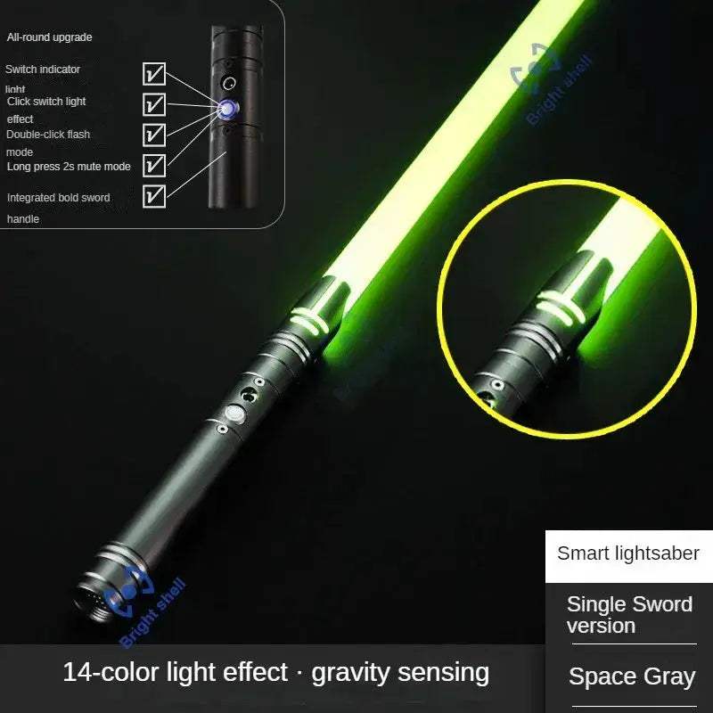 RGB Lightsaber Toy With 15 Color Modes And Sound FX - ToylandEU