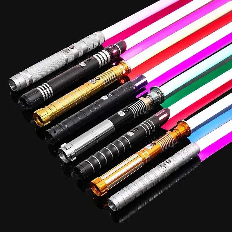RGB Metal Lightsaber Dueling Toy With 7 Color Changing LEDs - ToylandEU
