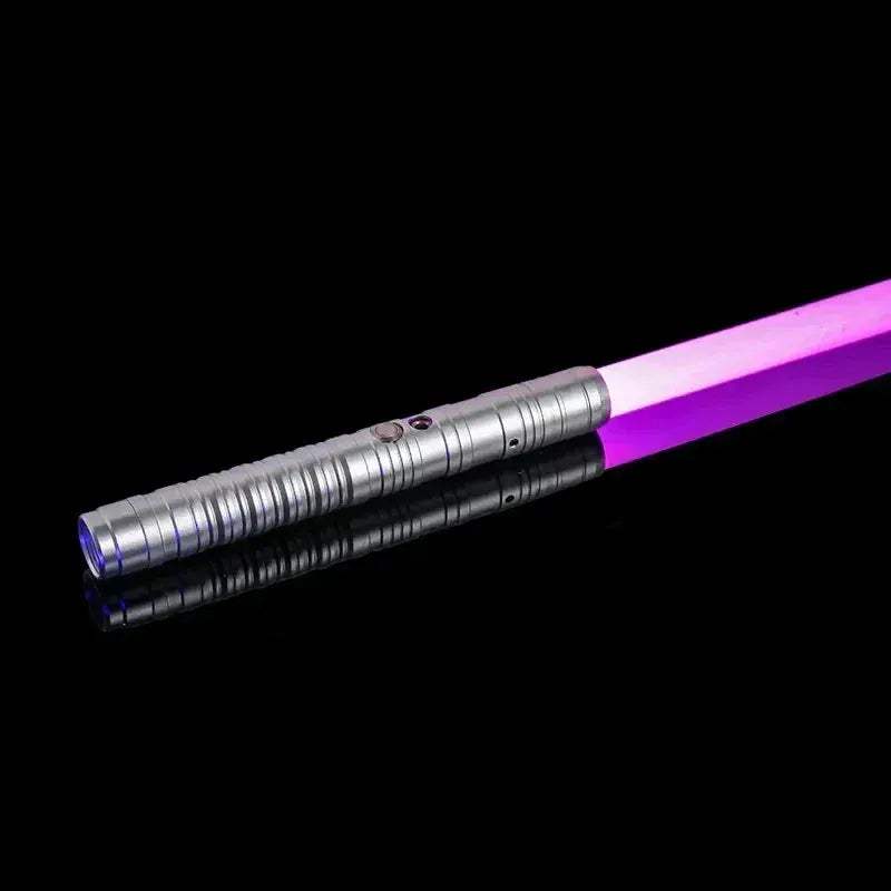 RGB Metal Lightsaber for Cosplay Flashing Laser Sword - ToylandEU