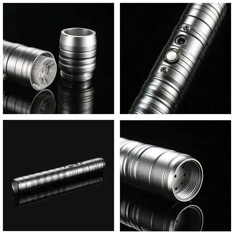 RGB Metal Lightsaber for Cosplay Flashing Laser Sword - ToylandEU