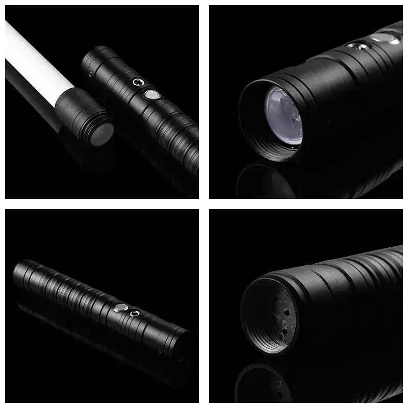 RGB Metal Lightsaber for Cosplay Flashing Laser Sword - ToylandEU