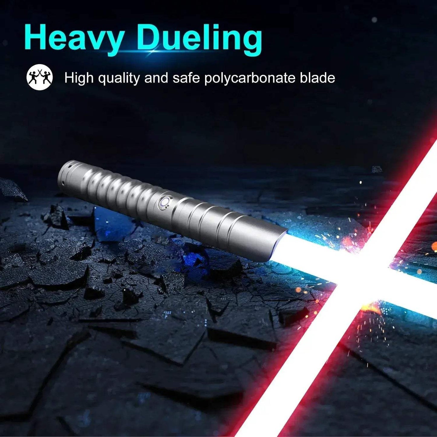 RGB Neo Pixel Lightsaber With Smooth Swing For Cosplay Duels - ToylandEU
