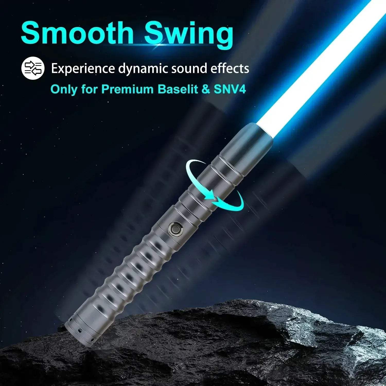 RGB Neo Pixel Lightsaber With Smooth Swing For Cosplay Duels - ToylandEU