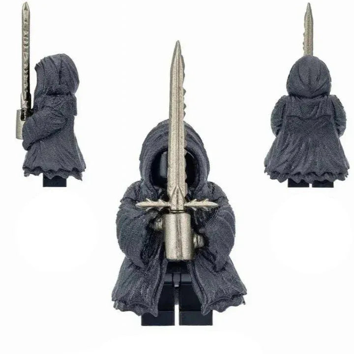 Ringwraith Figure Collectible ABS Plastic Figure Dark Cloak Standard Figure Size Durable Build - ToylandEU