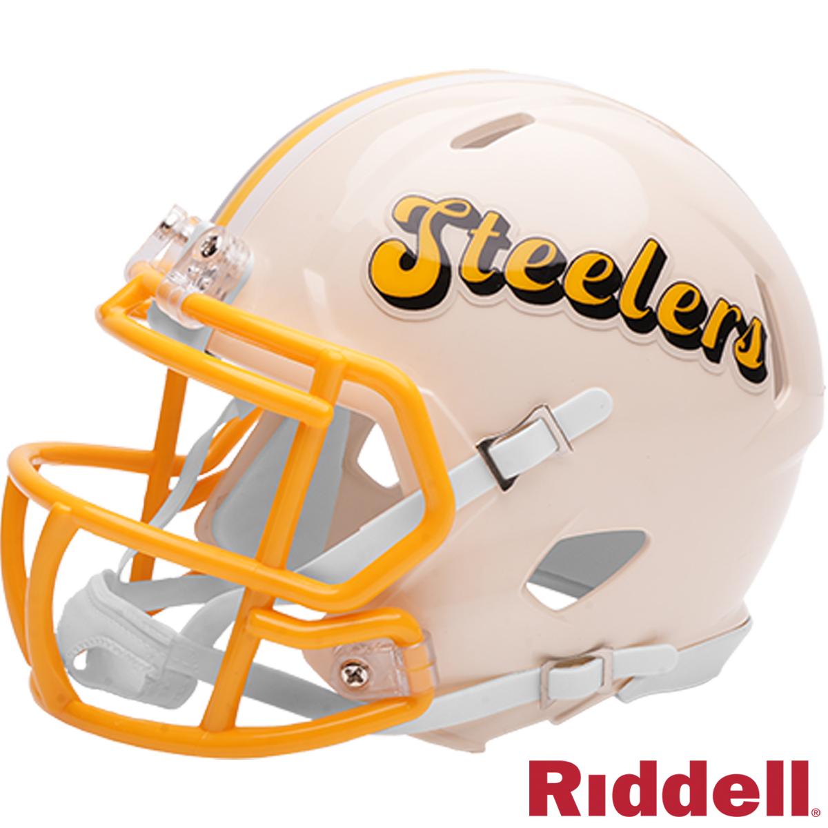 Pittsburgh Steelers Helmet Riddell Replica Mini Speed Style Retro Collection