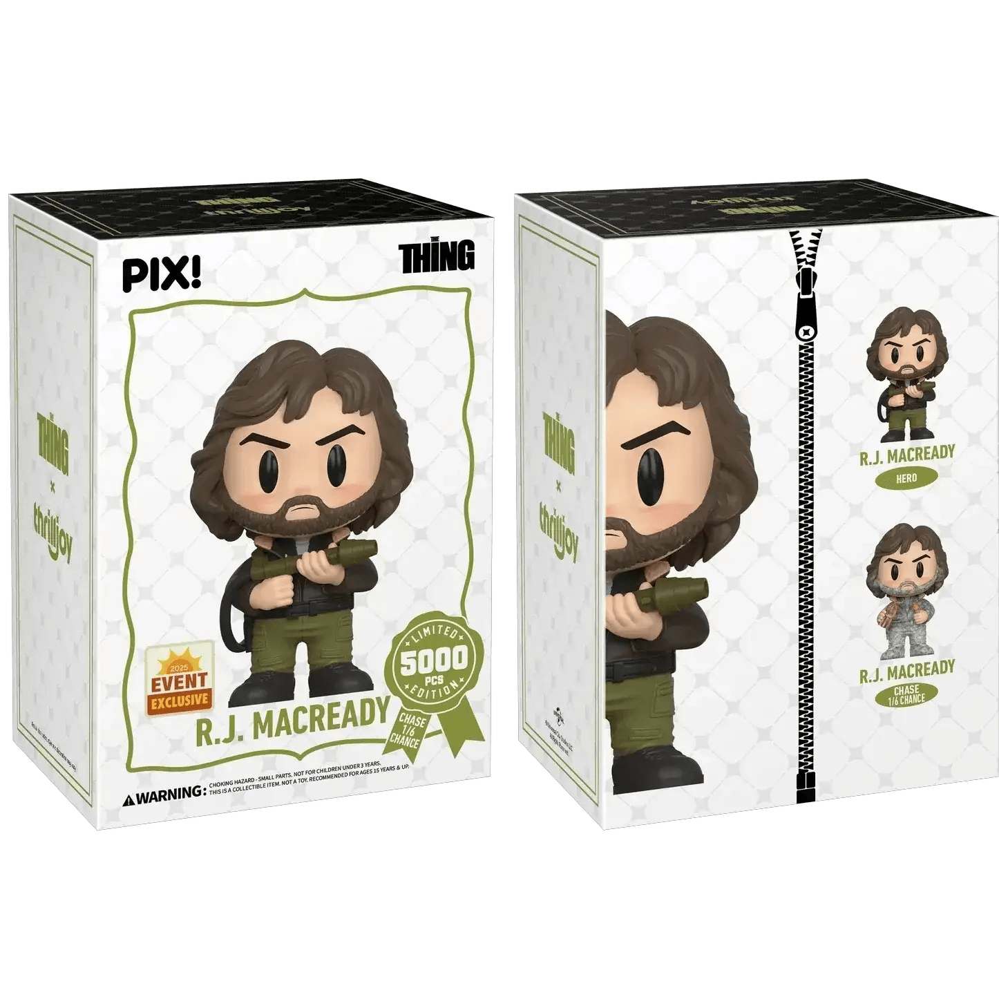  RJ MacReady PIX Vinyl Figure The Thing Limited Edition -  ToylandEU™