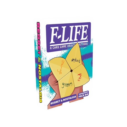F-Life Expansion Pack | Regret And Nostalgia | Card Game Addon For Adults