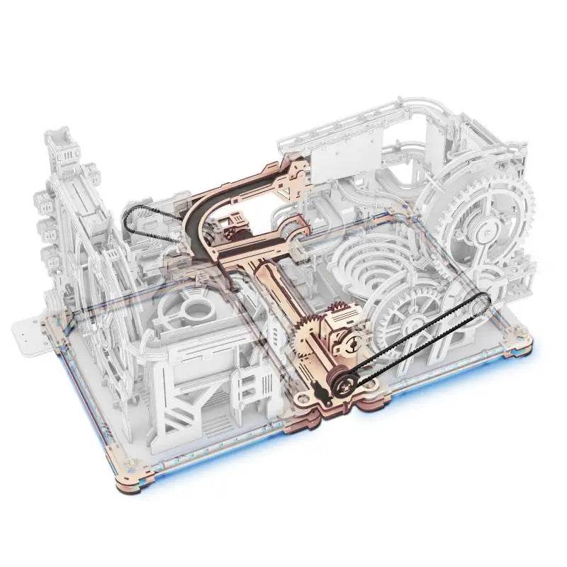 ROBOTIME Rokr Electric Marble Run with Light 3D Puzzle Toys 3D Puzzle - ToylandEU