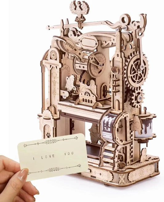  ROKR Classic 3D Wooden Puzzle Printing Press Kit CE -  ToylandEU™