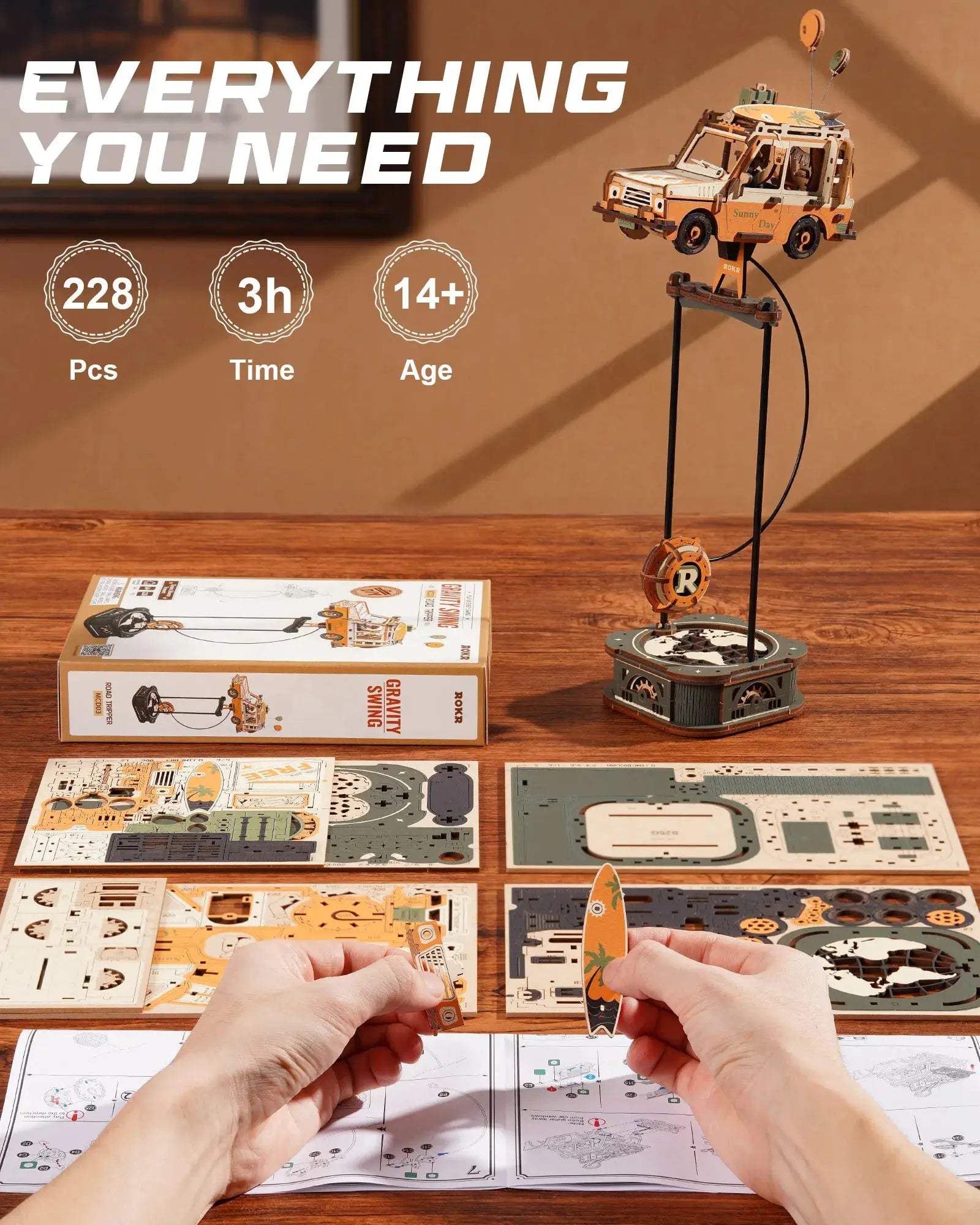  ROKR Gravity Balance Wooden Puzzle Educational -  ToylandEU™