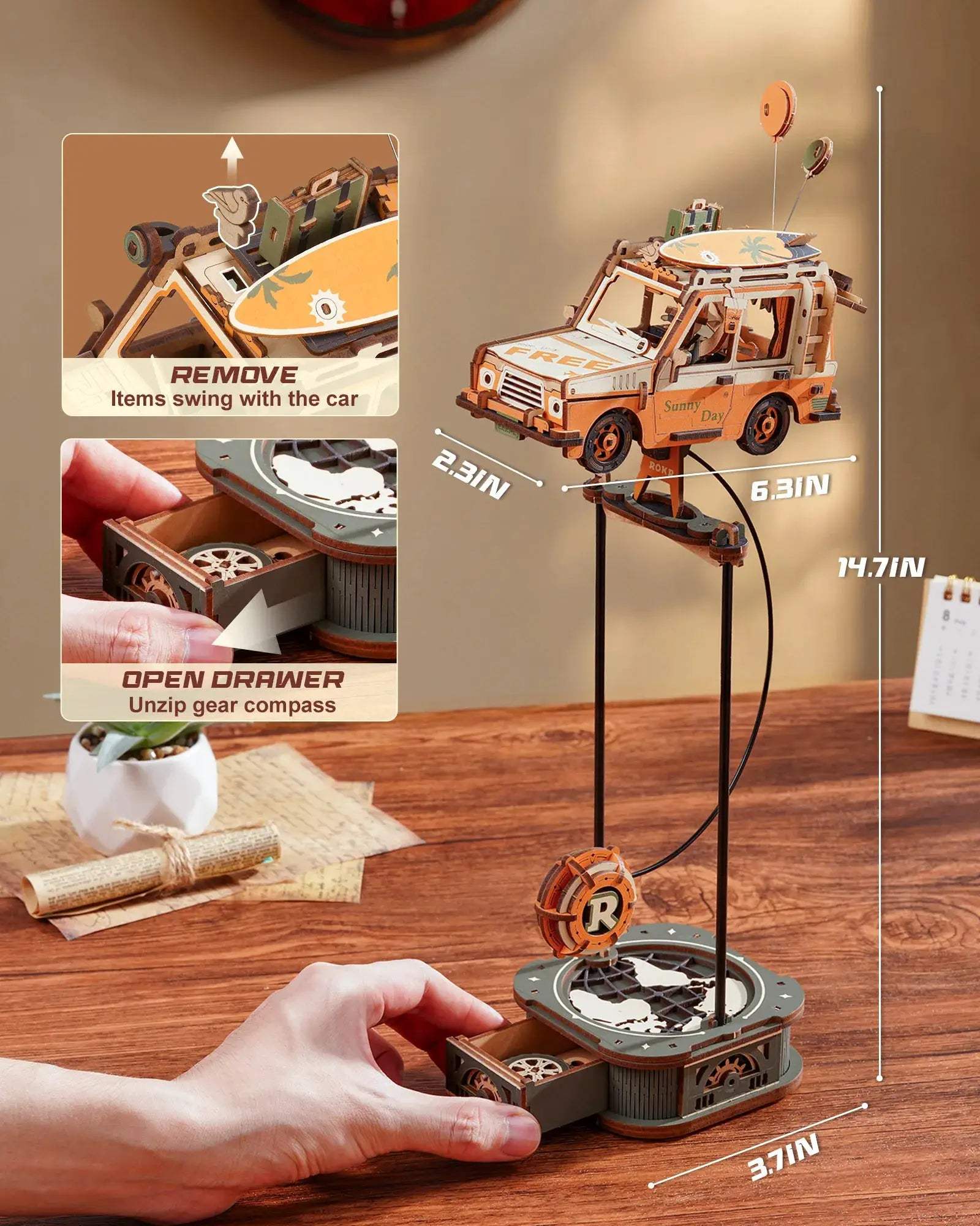  ROKR Gravity Balance Wooden Puzzle Educational -  ToylandEU™