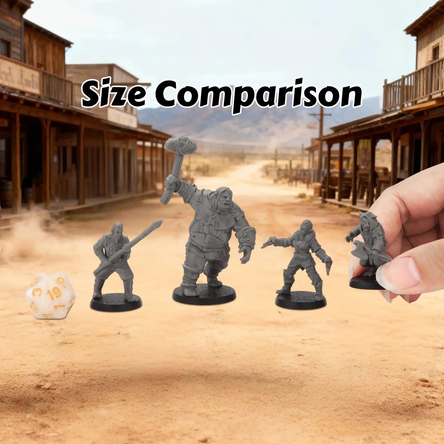  RPG Bandit Miniatures Set Of 4 For TTRPG Campaigns -  ToylandEU™