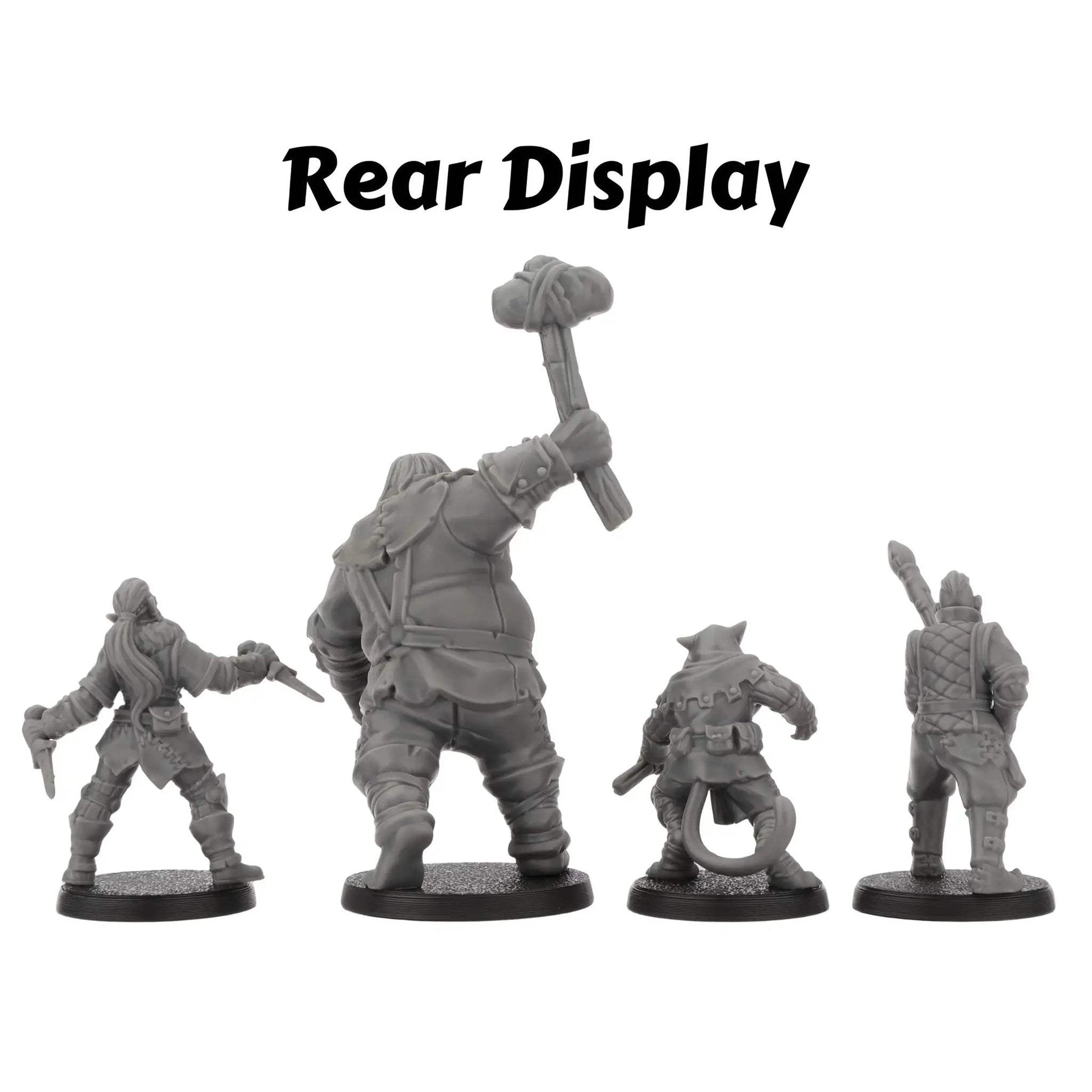  RPG Bandit Miniatures Set Of 4 For TTRPG Campaigns -  ToylandEU™