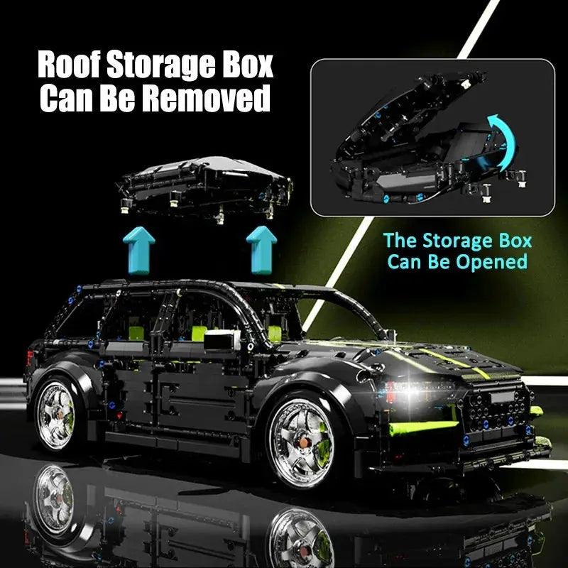  RS6 Touring Car Building Blocks Set 2896 Pieces Deluxe -  ToylandEU™