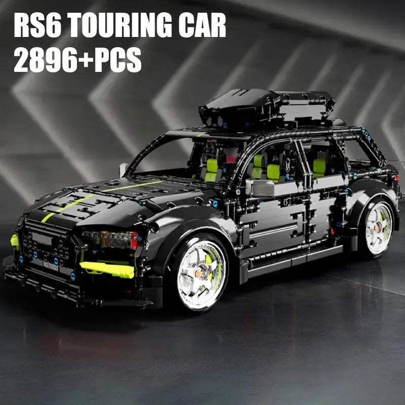 RS6 Touring Car Building Blocks Set Premium Quality 2896 Pieces - ToylandEU