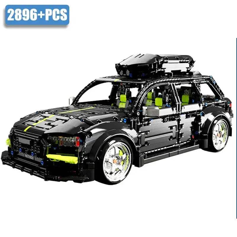 RS6 Touring Car Building Blocks Set Premium Quality 2896 Pieces - ToylandEU