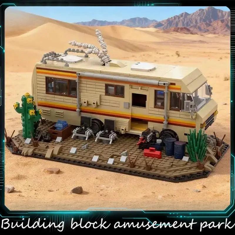  RV Adventure Car Model Building Blocks Educational Toy Set -  ToylandEU™