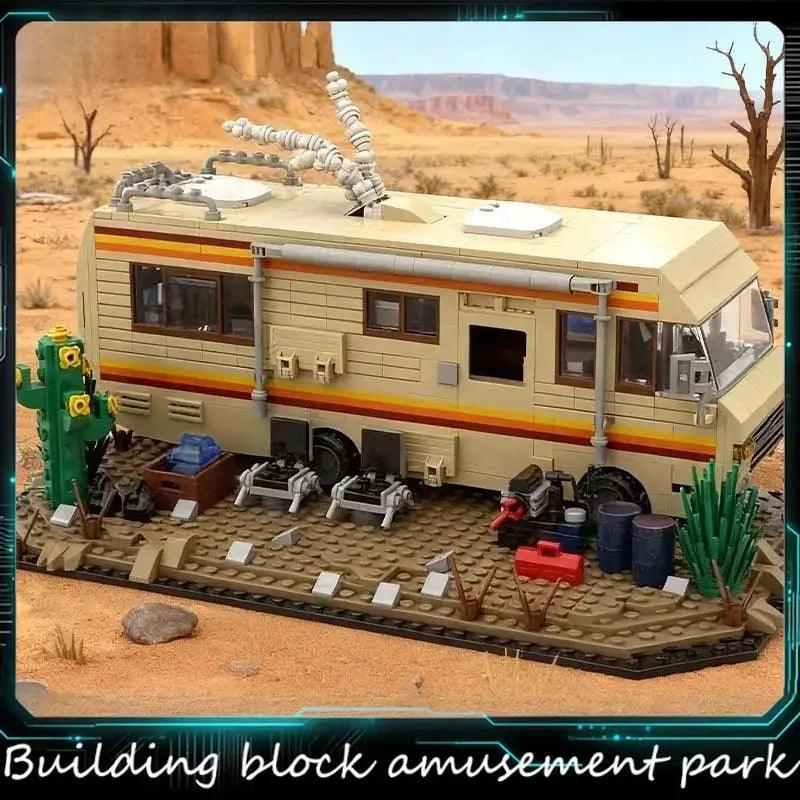  RV Adventure Car Model Building Blocks Educational Toy Set -  ToylandEU™