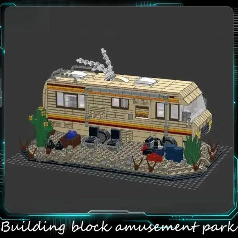 RV Adventure Car Model Building Blocks Educational Toy Set -  ToylandEU™