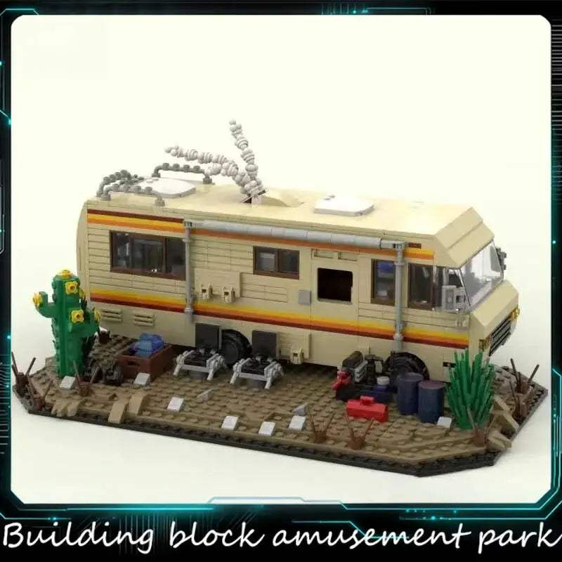  RV Adventure Car Model Building Blocks Educational Toy Set -  ToylandEU™