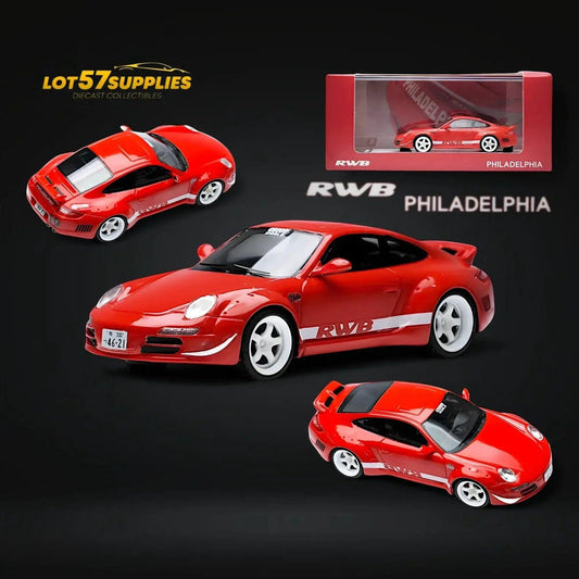  RWB Porsche 997 Racing Style 1:64 -  ToylandEU™