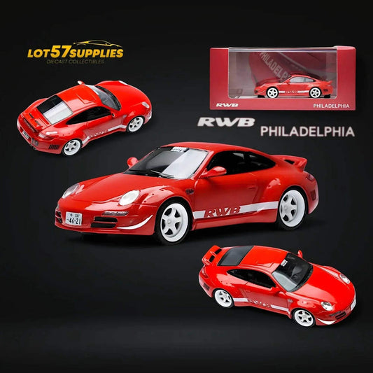  RWB Porsche 997 Racing Style 1:64 -  ToylandEU™