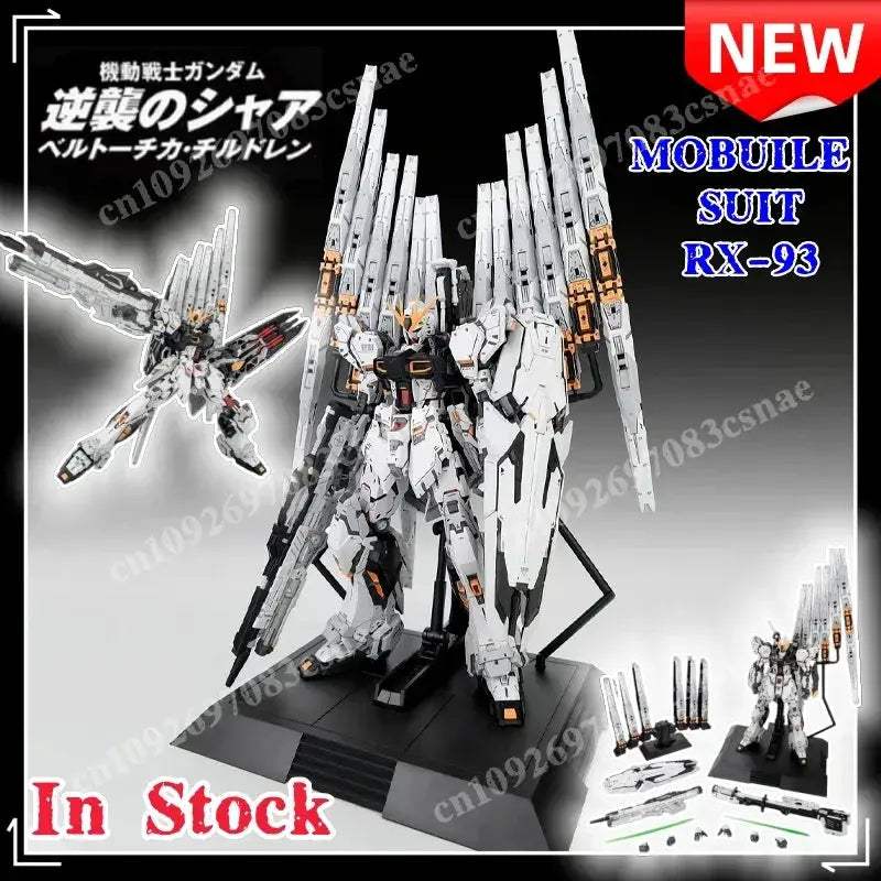 RX-93 Nu Fighter Action Figure Model Kit 1/100 Scale Precision - ToylandEU