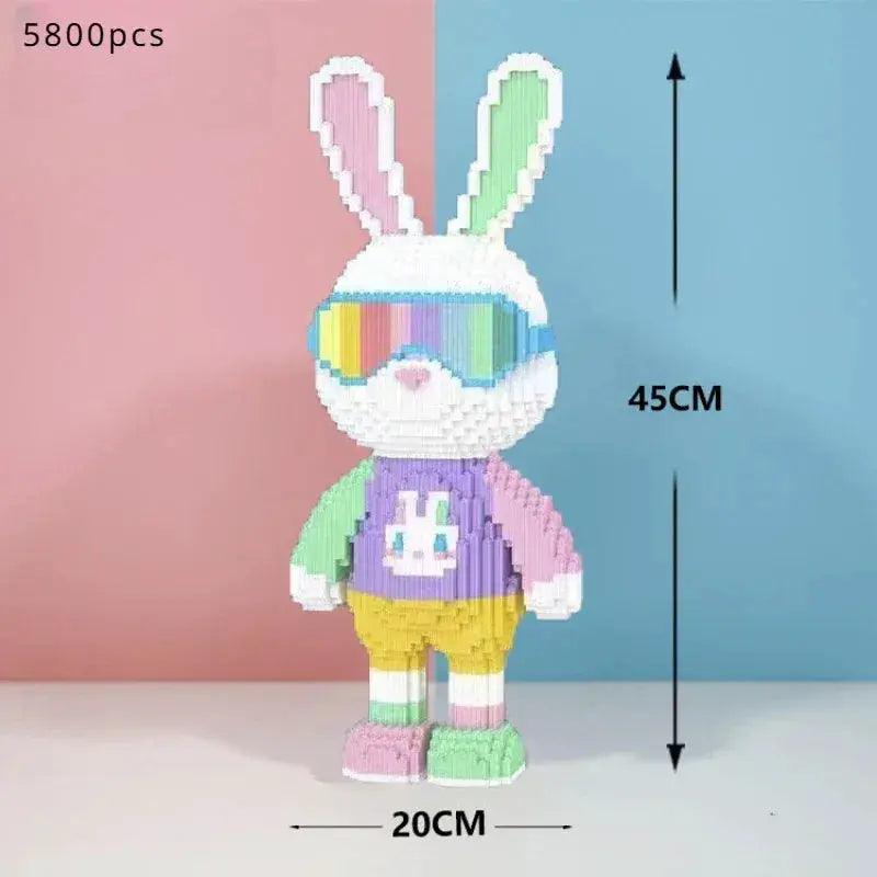  Rabbit Building Blocks Puzzle For Adults High Difficulty -  ToylandEU™