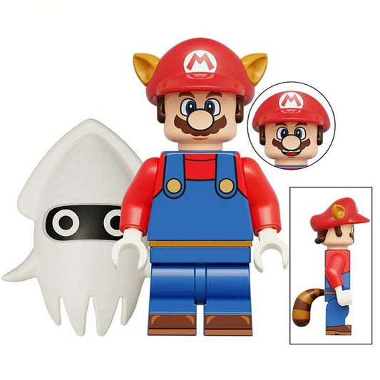  Raccoon Mario Minifigure LEGO Compatible Collectible 