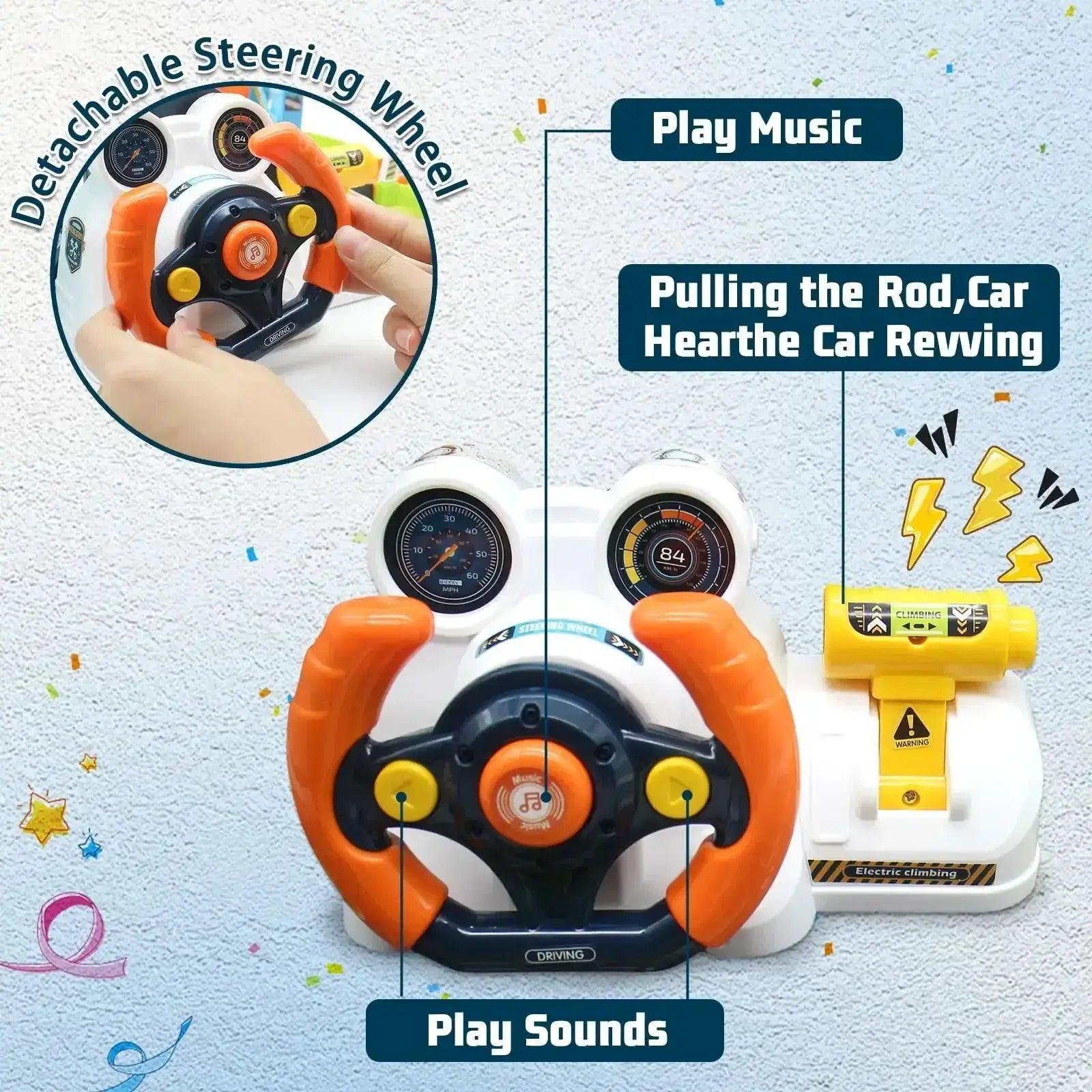  2-In-1 Race Car Track Playset With Lifting Parking Lot -  ToylandEU™