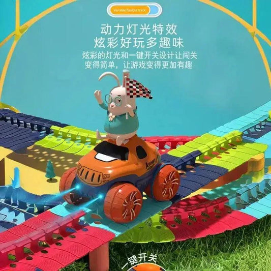  Race Track Toy Car DIY Set With Changeable Speed Tracks -  ToylandEU™