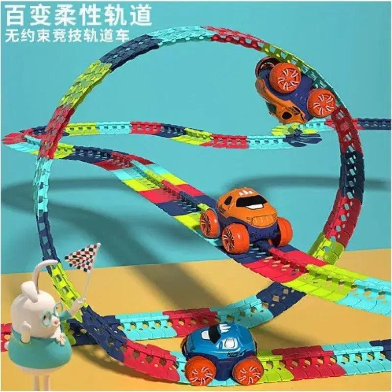  Race Track Toy Car DIY Set With Changeable Speed Tracks -  ToylandEU™
