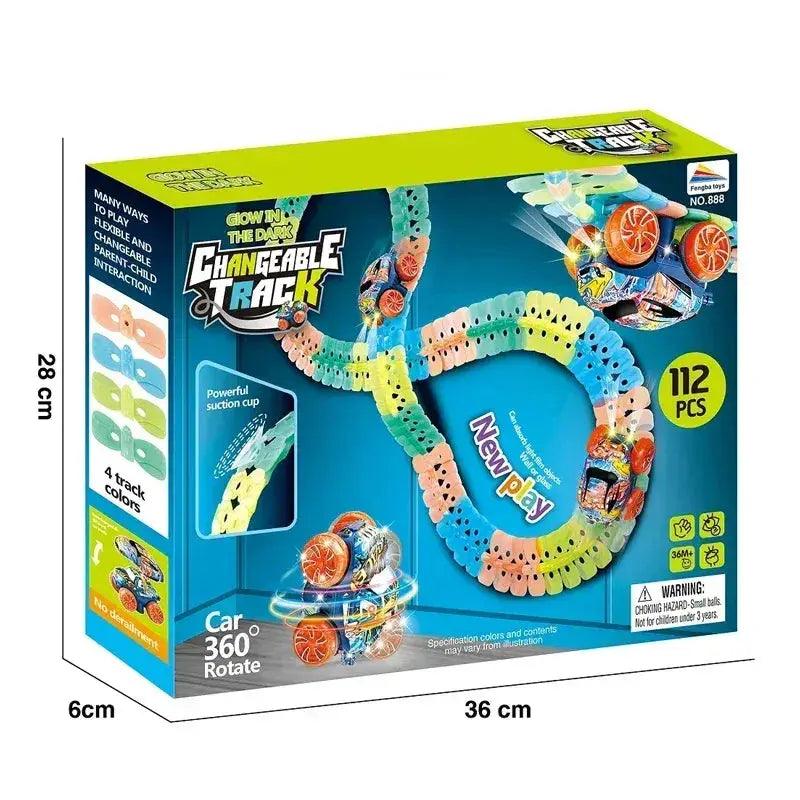  Race Track Toy Car DIY Set With Changeable Speed Tracks -  ToylandEU™