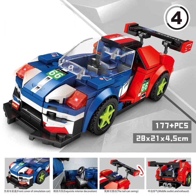 Race into Action: Formula 1 Speed Champions Building Kit - ToylandEU