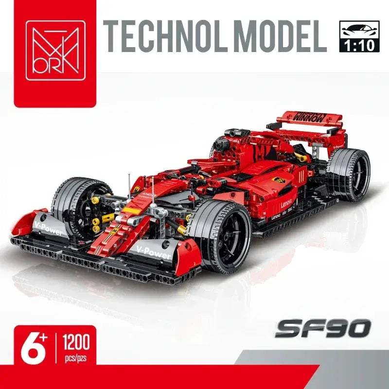 Racing Car Building Blocks 1200Pcs Lego Compatible Desk Decor - ToylandEU