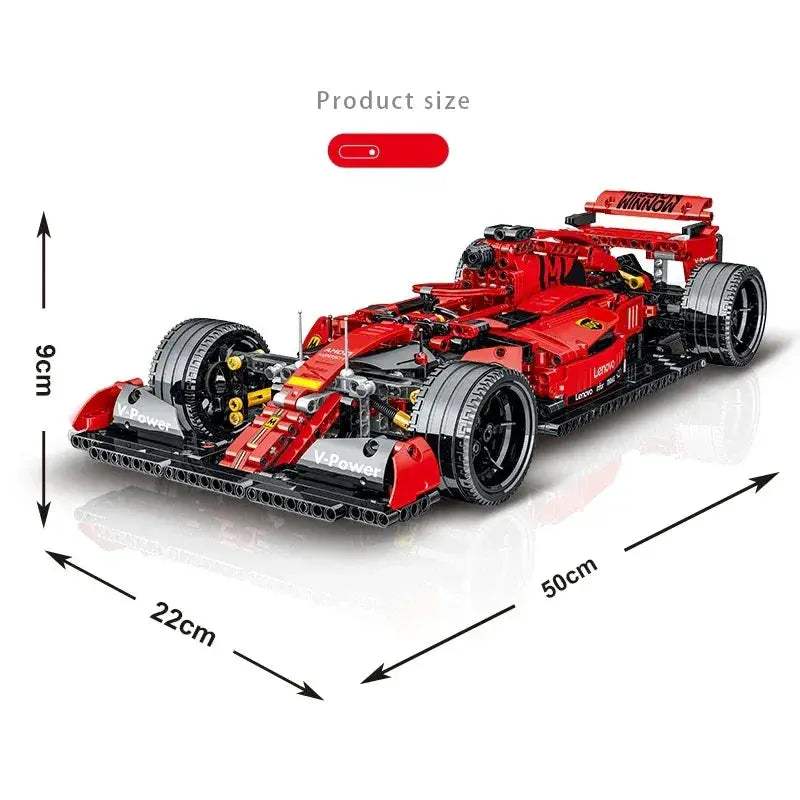 Racing Car Building Blocks 1200Pcs Lego Compatible Desk Decor - ToylandEU