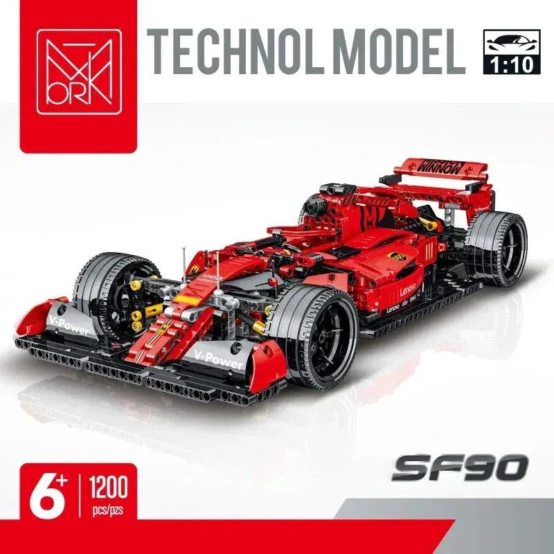  Racing Car Building Blocks 1200Pcs Lego Compatible Safe -  ToylandEU™