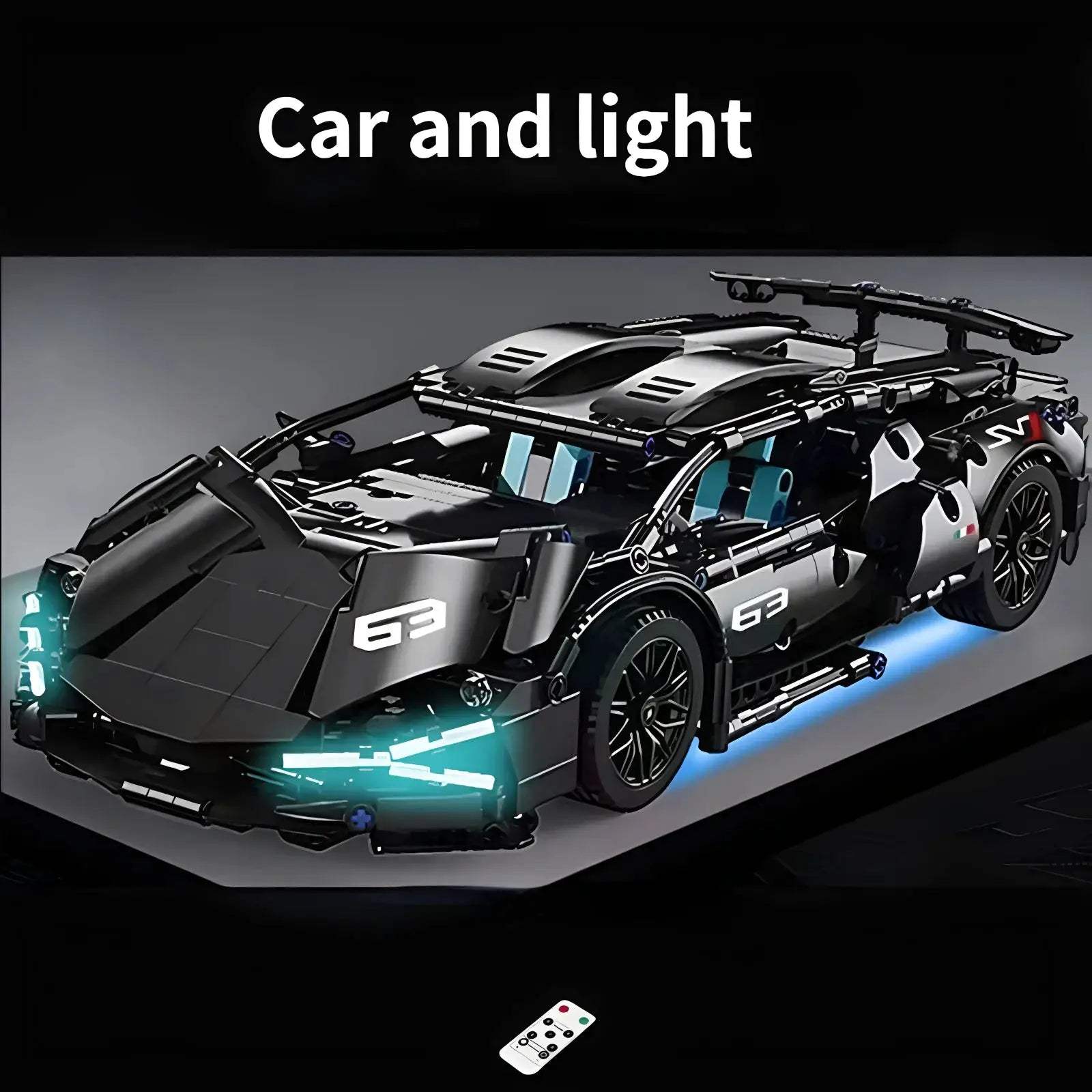 Racing Car Building Blocks Kit Remote RC For Adults -  ToylandEU™