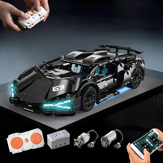  Racing Car Building Blocks Kit Remote RC For Adults -  ToylandEU™