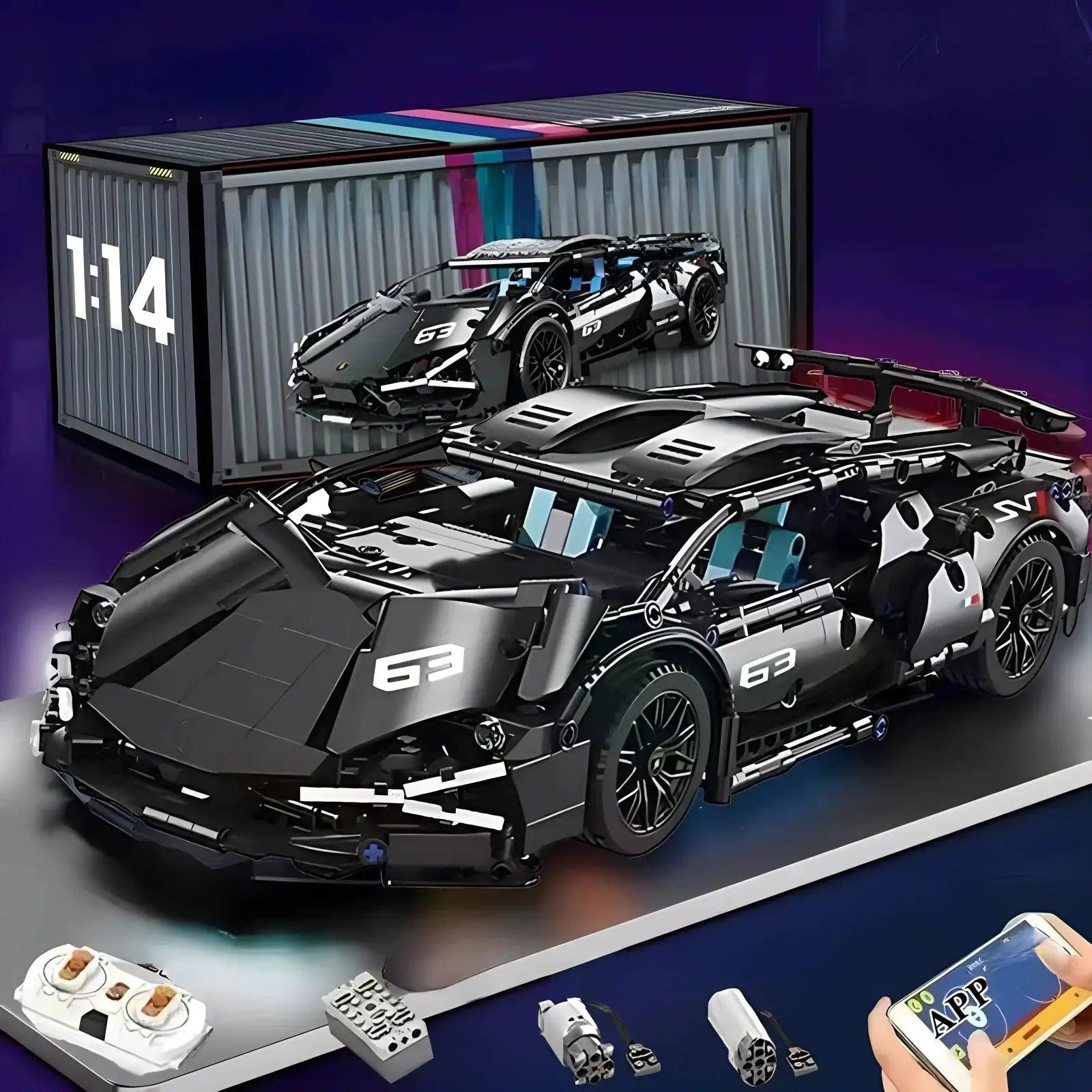  Racing Car Building Blocks Kit Remote RC For Adults -  ToylandEU™