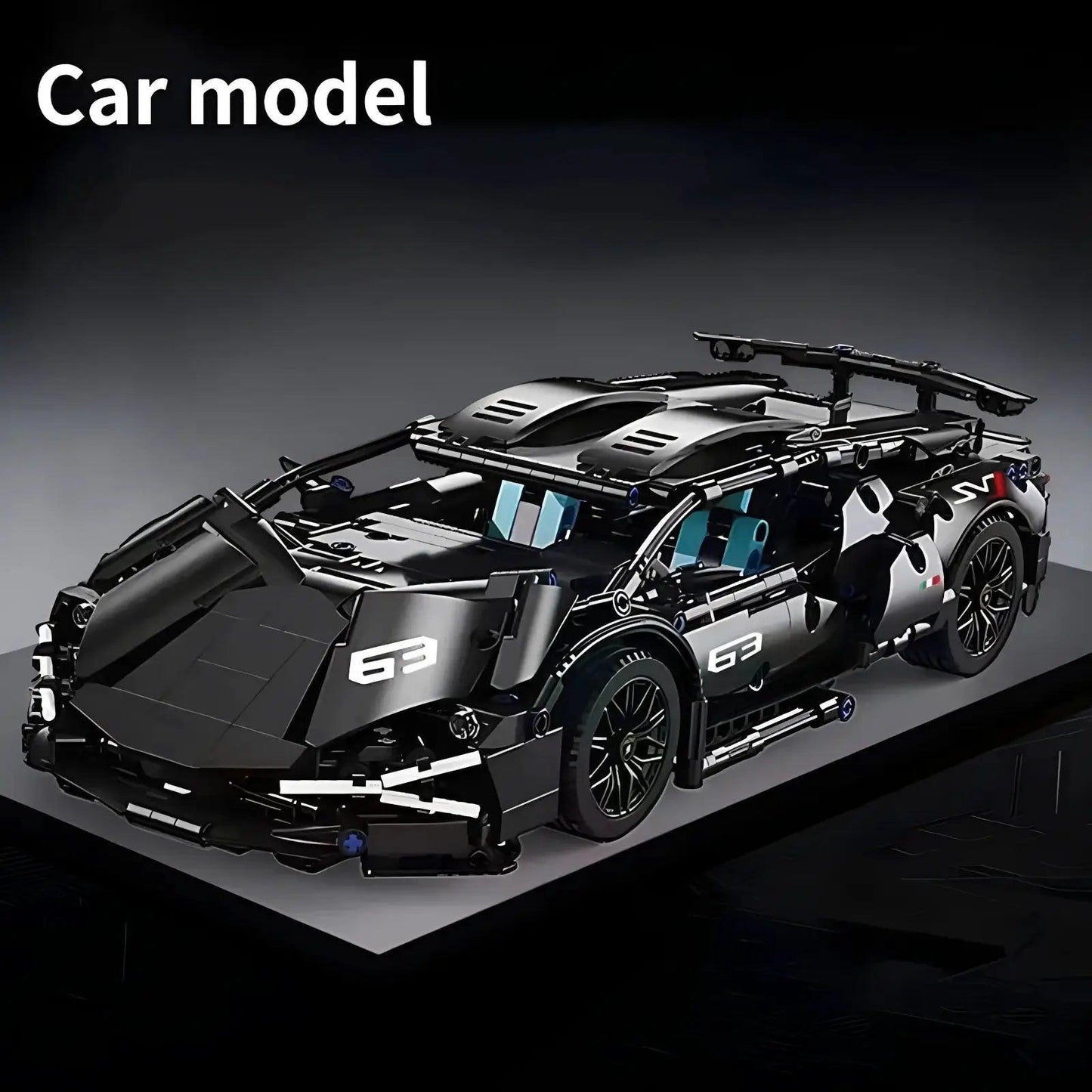  Racing Car Building Blocks Kit Remote RC For Adults -  ToylandEU™