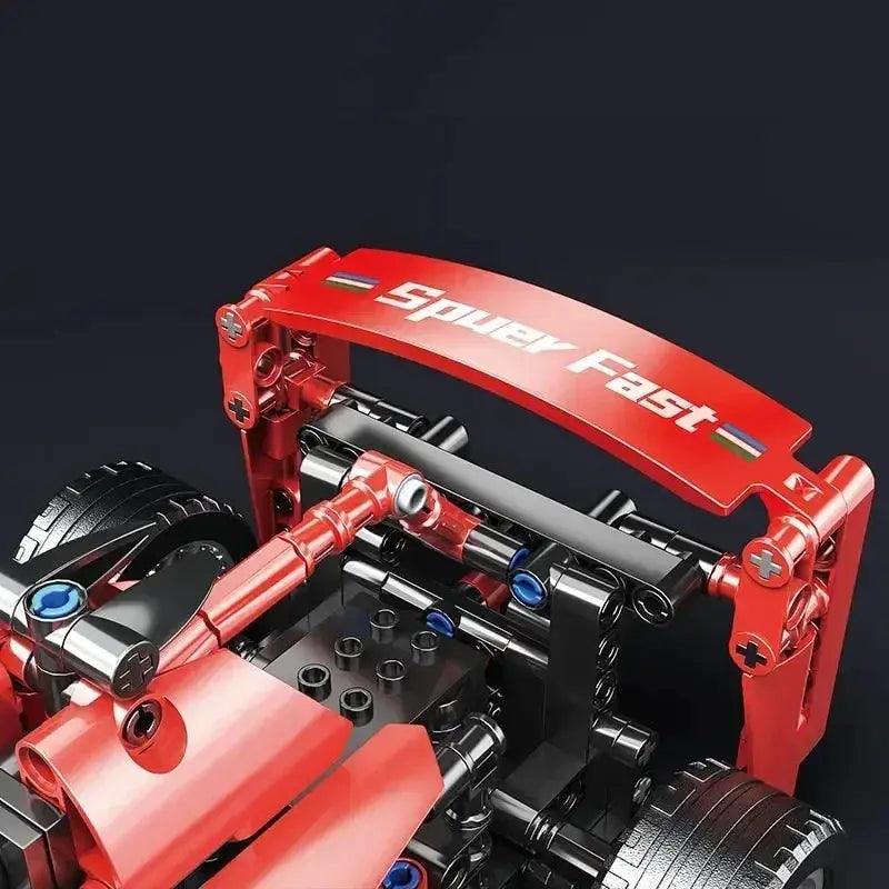  Racing Car Building Blocks Lego Compatible Diy Kit -  ToylandEU™