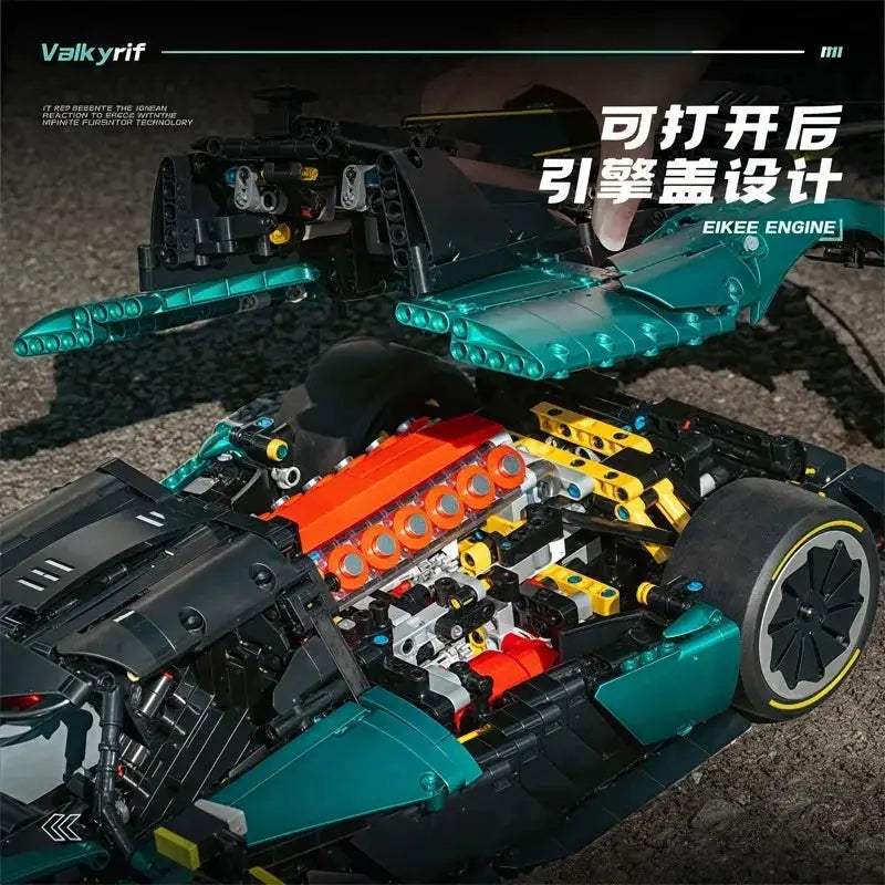 Racing Car Building Blocks Set 1:8 Scale For Collectors - ToylandEU