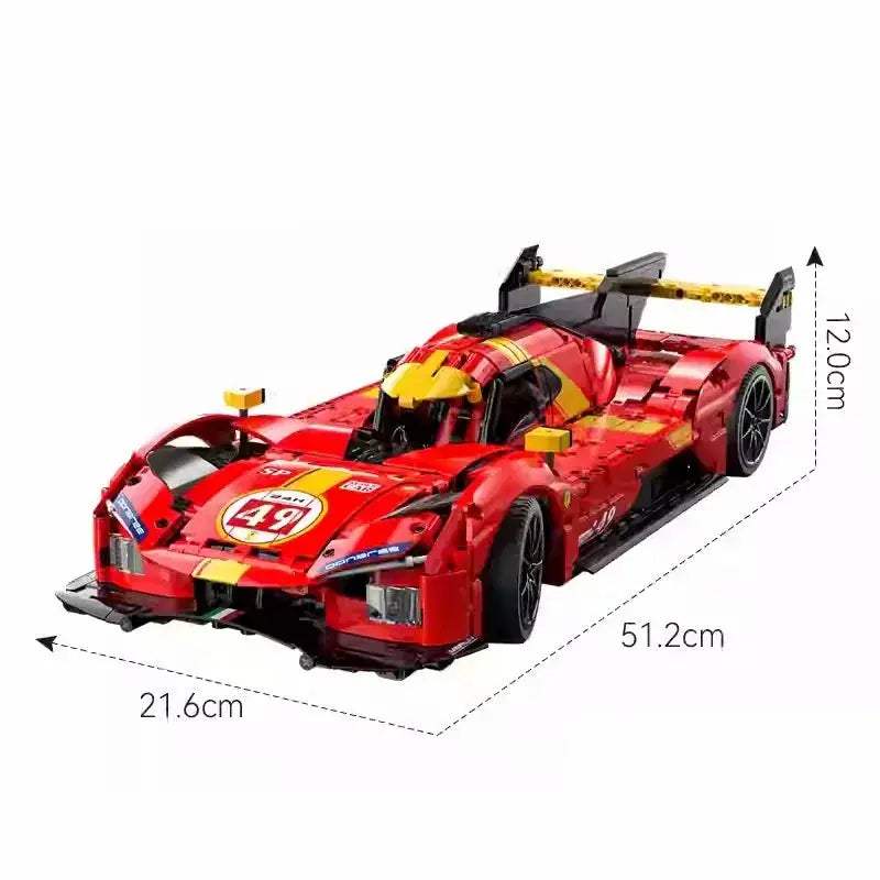 Racing Car Building Blocks Set 1518 Pieces Compatible With Lego - ToylandEU