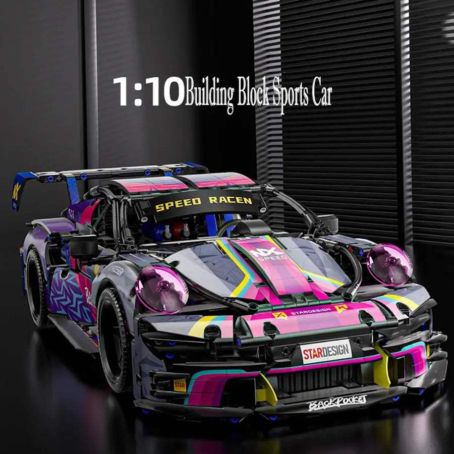  Racing Car Building Blocks Set 1700 Pieces For All Ages -  ToylandEU™