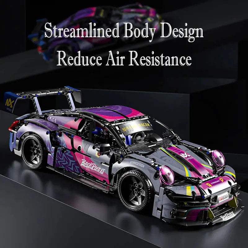  Racing Car Building Blocks Set 1700 Pieces For All Ages -  ToylandEU™
