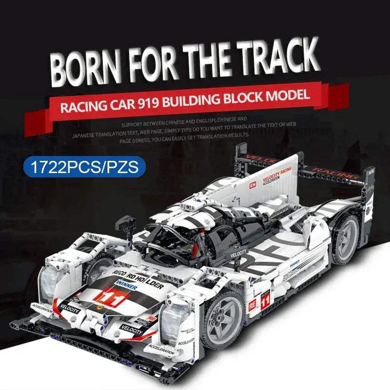 Racing Car Building Blocks Set 1722 Pieces For Creative Minds - ToylandEU