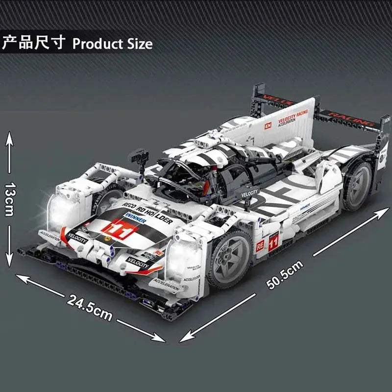 Racing Car Building Blocks Set 1722 Pieces For Creative Minds - ToylandEU